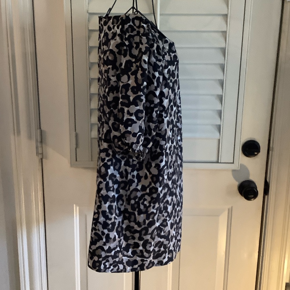 LOFT Monochrome Patterned Blouse - image 2